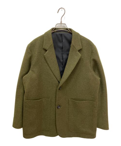 MARGARET HOWELL（マーガレットハウエル）MARGARET HOWELL (マーガレットハウエル) ツイードジャケット グリーン サイズ:Sの古着・服飾アイテム