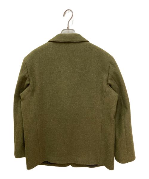 MARGARET HOWELL（マーガレットハウエル）MARGARET HOWELL (マーガレットハウエル) ツイードジャケット グリーン サイズ:Sの古着・服飾アイテム
