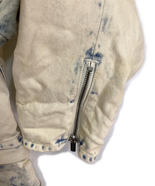 MAISON SPECIAL（メゾンスペシャル）MAISON SPECIAL (メゾンスペシャル) Multiway Denim Coat/マルチウェイデニムコート ホワイト×インディゴ サイズ:FREEの古着・服飾アイテム