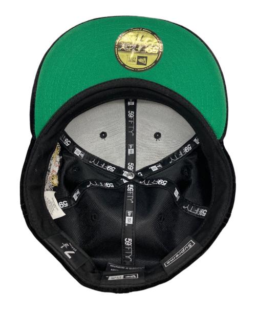 SUPREME（シュプリーム）SUPREME (シュプリーム) New Era (ニューエラ) VELOUR BOX LOGO NEW ERA CAP ベロアボックスロゴニューエラキャップ ブラック サイズ:7 1/2の古着・服飾アイテム