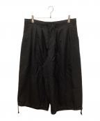 GROUND Yグラウンドワイ）の古着「Gabardine Balloon Pants(ギャバジンバルーンパンツ)」｜ブラック