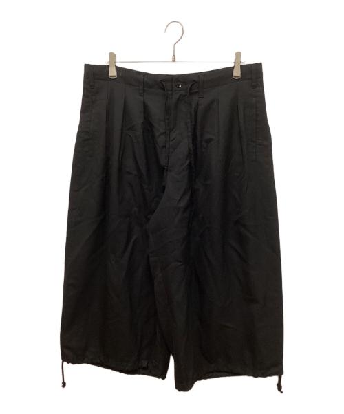 GROUND Y（グラウンドワイ）GROUND Y (グラウンドワイ) Gabardine Balloon Pants(ギャバジンバルーンパンツ) ブラック サイズ:3の古着・服飾アイテム