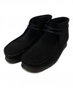 CLARKSクラークス）の古着「Wallabee Boot Black Suede/ワラビーブーツ　ブラックスエード」｜ブラック