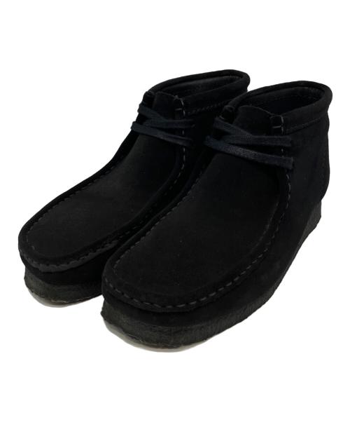 CLARKS（クラークス）CLARKS (クラークス) Wallabee Boot Black Suede/ワラビーブーツ　ブラックスエード ブラック サイズ:US8の古着・服飾アイテム