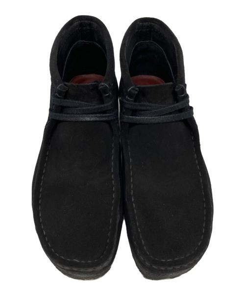 CLARKS（クラークス）CLARKS (クラークス) Wallabee Boot Black Suede/ワラビーブーツ　ブラックスエード ブラック サイズ:US8の古着・服飾アイテム