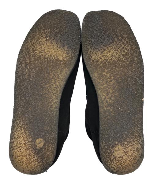 CLARKS（クラークス）CLARKS (クラークス) Wallabee Boot Black Suede/ワラビーブーツ　ブラックスエード ブラック サイズ:US8の古着・服飾アイテム