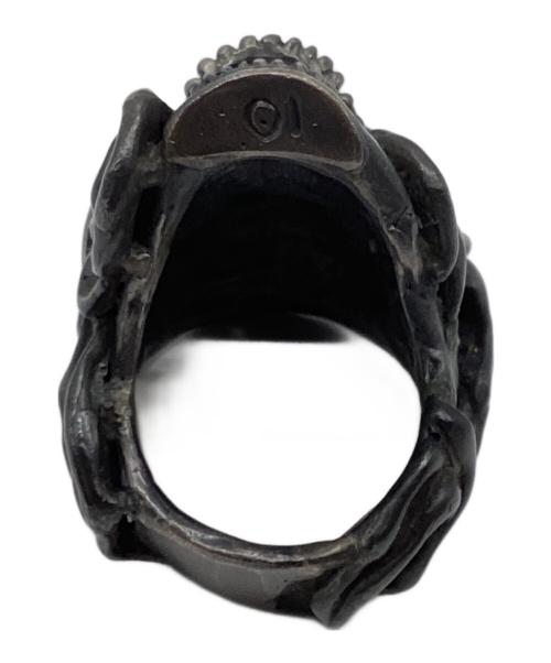 13 LUCKY MONKEY（13 ラッキー モンキー）13 LUCKY MONKEY (13 ラッキー モンキー) Ghost Rider Skull Rings サイズ:20号の古着・服飾アイテム