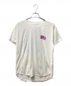 BOX lunchランチボックス）の古着「アニメプリントTシャツ」｜ホワイト