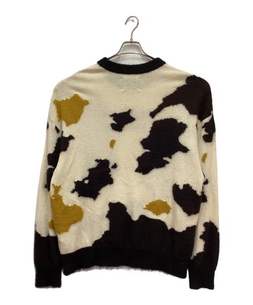 MAISON SPECIAL（メゾンスペシャル）MAISON SPECIAL (メゾンスペシャル) 総柄ニット ブラック サイズ:46の古着・服飾アイテム