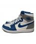 NIKE (ナイキ) Air Jordan 1 High OG True Blue/エアジョーダンワンオージートゥルーブルー ホワイト×ブルー サイズ:US 10：8000円