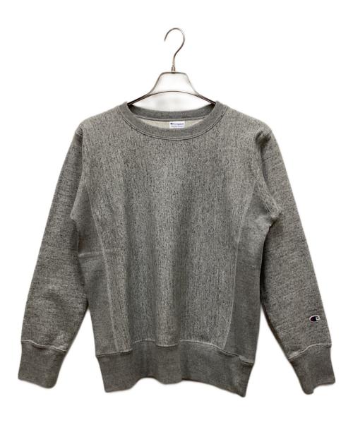 Champion（チャンピオン）Champion (チャンピオン) バースウィーブ(R) クルーネックスウェットシャツ グレー サイズ:Mの古着・服飾アイテム