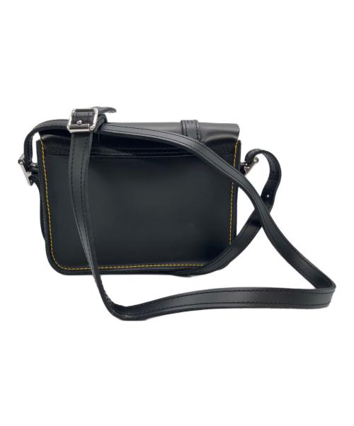 Dr.Martens（ドクターマーチン）Dr.Martens (ドクターマーチン) 7 Leather Satchel ブラックの古着・服飾アイテム