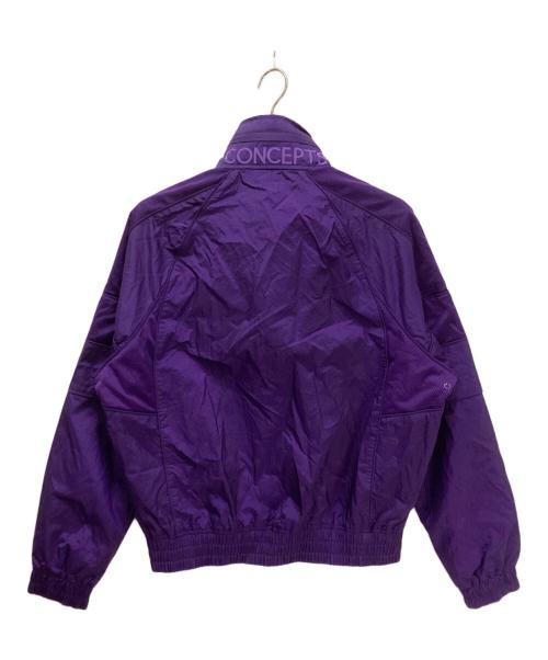 LACOSTE CONCEPTS（ラコステコンセプツ）LACOSTE CONCEPTS (ラコステコンセプツ) ナイロンジャケット パープル サイズ:Sの古着・服飾アイテム