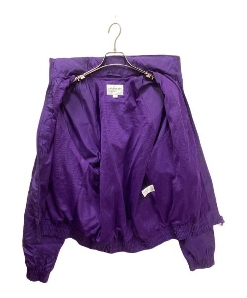 LACOSTE CONCEPTS（ラコステコンセプツ）LACOSTE CONCEPTS (ラコステコンセプツ) ナイロンジャケット パープル サイズ:Sの古着・服飾アイテム