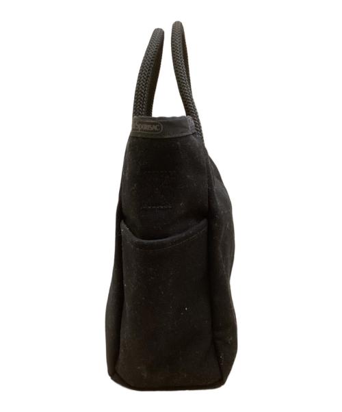 LeSportsac（レスポートサック）LeSportsac (レスポートサック) キャンバス2WAYバッグ ブラックの古着・服飾アイテム