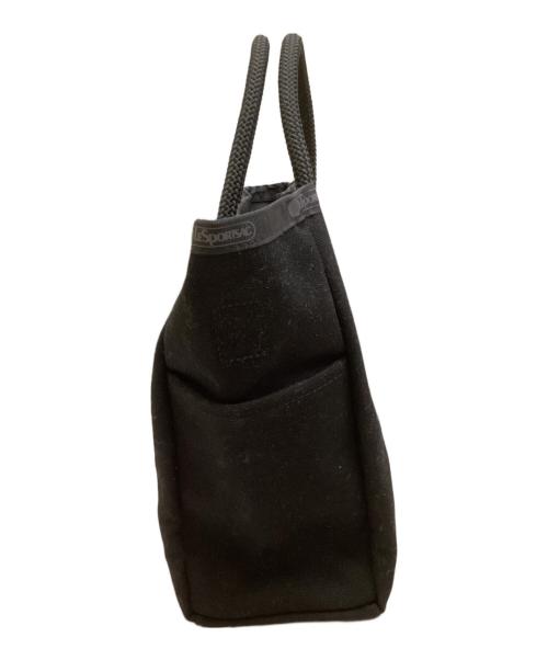 LeSportsac（レスポートサック）LeSportsac (レスポートサック) キャンバス2WAYバッグ ブラックの古着・服飾アイテム