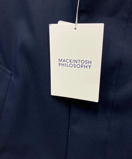 MACKINTOSH PHILOSOPHY（マッキントッシュ フィロソフィー）MACKINTOSH PHILOSOPHY (マッキントッシュ フィロソフィー) ストレッチツイル WELLINGTON middle(ウェリントンミドル) ネイビー サイズ:40の古着・服飾アイテム