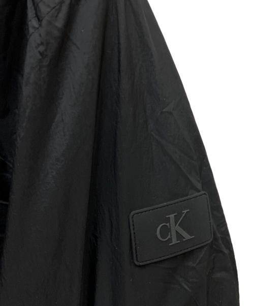 Calvin Klein Jeans（カルバンクラインジーンズ）Calvin Klein Jeans (カルバンクラインジーンズ) PADDED HARRINGTON JACKET(パデッドハリントンジャケット) ブラック サイズ:Mの古着・服飾アイテム