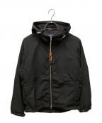SHIPSシップス）の古着「Octa(R)CPCP(R) フーデッド パーカー ブルゾン」｜ブラック