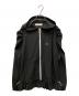 BORDERS at BALCONY（ボーダーズアットバルコニー）の古着「active day today ZIP UP HOODIE(アクティブデイトゥデイジップアップフーディ)」｜ブラック