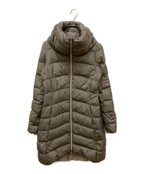 HERNO（ヘルノ）HERNO (ヘルノ) POLAR-TECH ボトルネックダウンコート ベージュ サイズ:40の古着・服飾アイテム