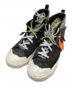 NIKE×READYMADEナイキ×レディメイド）の古着「BLAZER MID/READYMADE」｜BLACK/TOTAL ORANGE-V