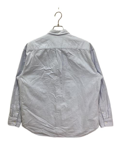 SUPREME（シュプリーム）Supreme (シュプリーム) LOOSE FIT FLANNEL OXFORD SHIRT/ルーズフィットフランネルオックスフォードシャツ ブルー サイズ:Mの古着・服飾アイテム