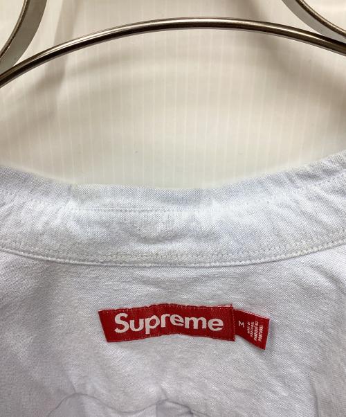 SUPREME（シュプリーム）Supreme (シュプリーム) LOOSE FIT FLANNEL OXFORD SHIRT/ルーズフィットフランネルオックスフォードシャツ ブルー サイズ:Mの古着・服飾アイテム