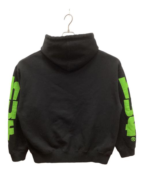 HUF（ハフ）HUF (ハフ) MEGABLAST HOODIE ブラック サイズ:XLの古着・服飾アイテム