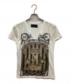 SHARE SPIRITシェアスピリット）の古着「アートワークTシャツ」｜ホワイト