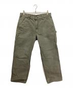 CarHarttカーハート）の古着「ダックペインターパンツ」｜オリーブ