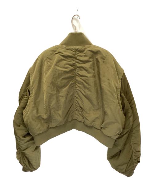 Sea Room lynn（シールームリン）Sea Room lynn (シールームリン) 2PocketショートMA-1/ツーポケットショート オリーブ サイズ:FREEの古着・服飾アイテム