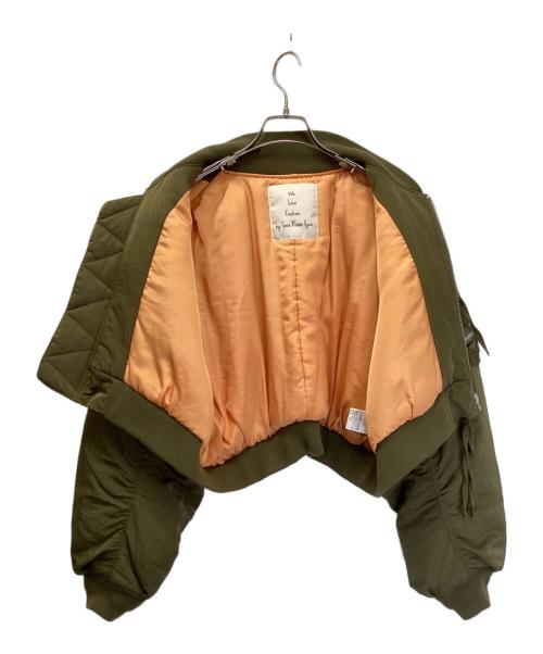 Sea Room lynn（シールームリン）Sea Room lynn (シールームリン) 2PocketショートMA-1/ツーポケットショート オリーブ サイズ:FREEの古着・服飾アイテム
