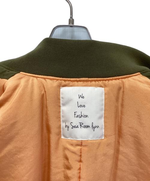 Sea Room lynn（シールームリン）Sea Room lynn (シールームリン) 2PocketショートMA-1/ツーポケットショート オリーブ サイズ:FREEの古着・服飾アイテム