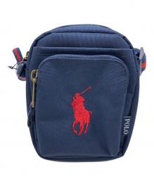 POLO RALPH LAUREN（ポロ・ラルフローレン）の古着「ショルダーバッグ」｜ネイビー