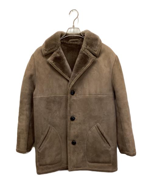 sawyer of napa（ソーヤーオブナパ）SAWYER OF NAPA (ソーヤーオブナパ) ムートンジャケット ブラウン サイズ:38の古着・服飾アイテム