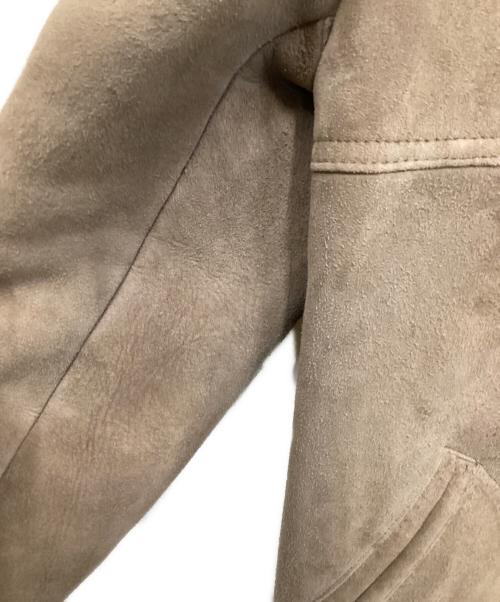 sawyer of napa（ソーヤーオブナパ）SAWYER OF NAPA (ソーヤーオブナパ) ムートンジャケット ブラウン サイズ:38の古着・服飾アイテム