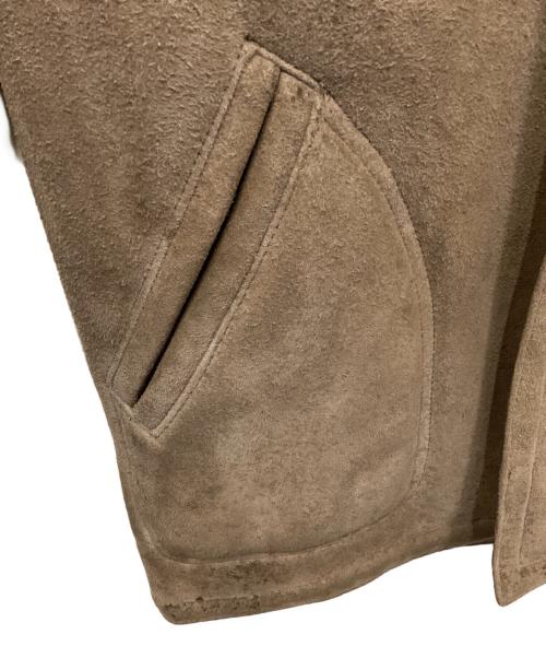 sawyer of napa（ソーヤーオブナパ）SAWYER OF NAPA (ソーヤーオブナパ) ムートンジャケット ブラウン サイズ:38の古着・服飾アイテム