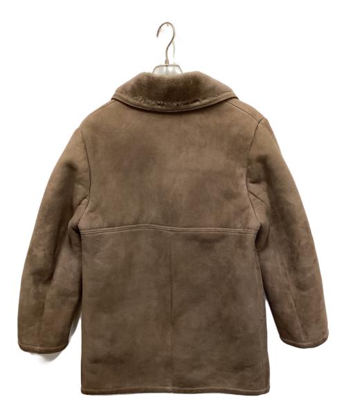 sawyer of napa（ソーヤーオブナパ）SAWYER OF NAPA (ソーヤーオブナパ) ムートンジャケット ブラウン サイズ:38の古着・服飾アイテム
