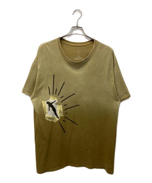 cactus jack（カクタス・ジャック）CACTUS JACK (カクタス・ジャック) Highest In The Room Dive tee/ハイエストインザルームダイブTシャツ ブラウン サイズ:XLの古着・服飾アイテム