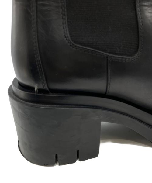 BOTTEGA VENETA（ボッテガベネタ）BOTTEGA VENETA (ボッテガベネタ) サイドゴアラグロングブーツ ブラック サイズ:38の古着・服飾アイテム