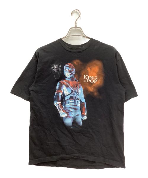 SIGNATURES（シグネチャーズ）SIGNATURES (シグネチャーズ) 1994s Michael Jackson History Past, Present and Future book1/マイケルジャクソンヴィンテージオフィシャルTシャツ ブラック サイズ:なしの古着・服飾アイテム