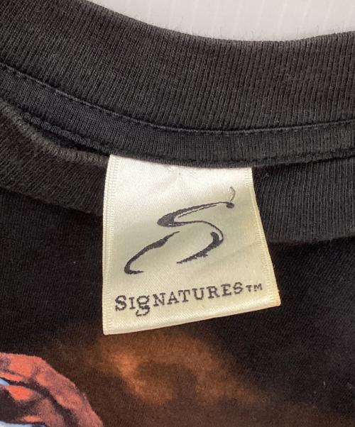SIGNATURES（シグネチャーズ）SIGNATURES (シグネチャーズ) 1994s Michael Jackson History Past, Present and Future book1/マイケルジャクソンヴィンテージオフィシャルTシャツ ブラック サイズ:なしの古着・服飾アイテム
