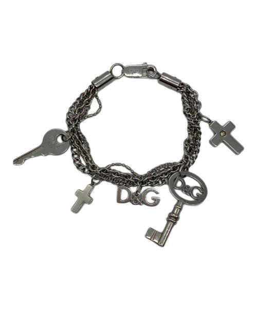 DOLCE & GABBANA（ドルチェ＆ガッバーナ）DOLCE & GABBANA (ドルチェ＆ガッバーナ) ブレスレット シルバーの古着・服飾アイテム