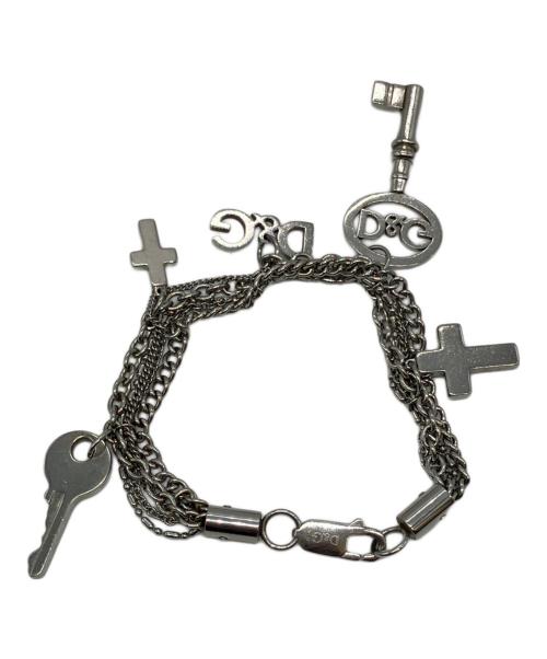 DOLCE & GABBANA（ドルチェ＆ガッバーナ）DOLCE & GABBANA (ドルチェ＆ガッバーナ) ブレスレット シルバーの古着・服飾アイテム