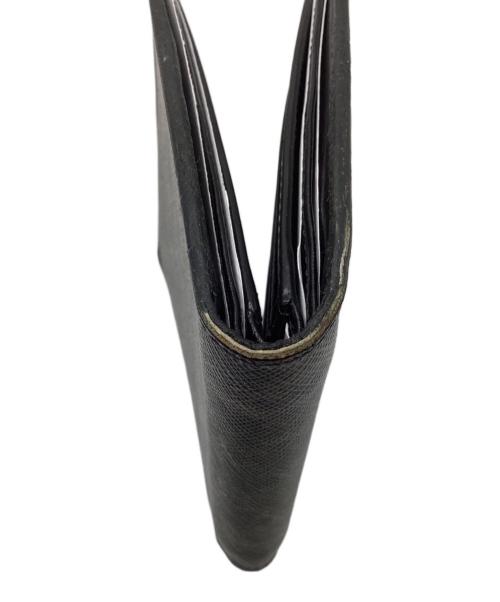 CELINE（セリーヌ）CELINE (セリーヌ) Trionf Bi -fold Wallet PVC ブラウン×ブラックの古着・服飾アイテム