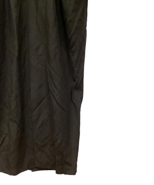 anuans（アニュアンス）anuans (アニュアンス) ドレープニットドッキングワンピース ブラック サイズ:S 未使用品の古着・服飾アイテム