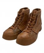 J.W.ANDERSONジェイダブリューアンダーソン）の古着「ハイカットスニーカー」｜ブラウン