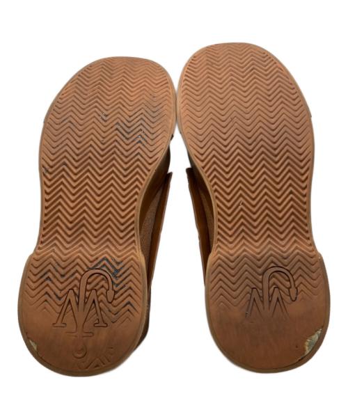 J.W.ANDERSON（ジェイダブリューアンダーソン）J.W.ANDERSON (ジェイダブリューアンダーソン) ハイカットスニーカー ブラウン サイズ:42の古着・服飾アイテム