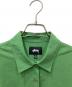 stussy (ステューシー) 長袖シャツ グリーン サイズ:S：4000円